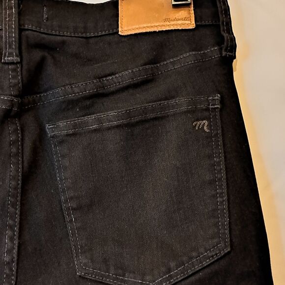 Madewell Black 9-Inch High-Rise Skinny Jeans Size 28 Everyday Comfort Denim - Picture 11 of 16